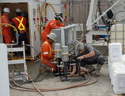 Assemblage d’une usine de coulis de ciment