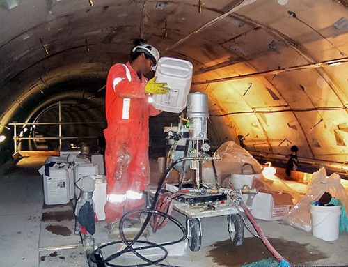 Étanchéité des fuites dans la construction de tunnels