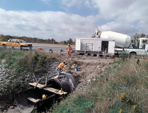 Cellular Grouting for Infrastructure Project